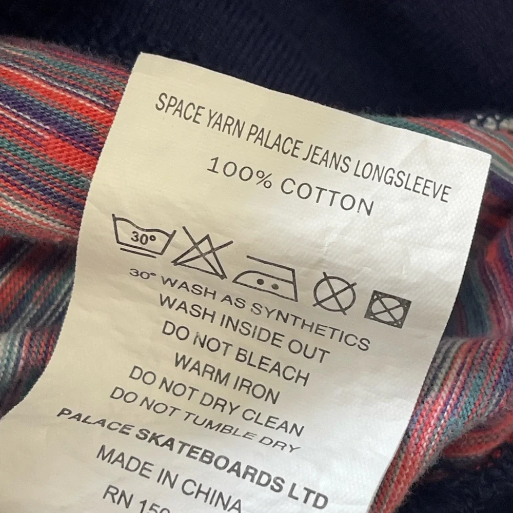 Palace Jeans long sleeve space yarn shirt - Picture 6 of 8